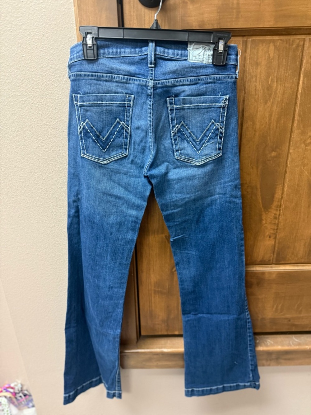 Petrol Denim Jeans in Medium Blue Wash